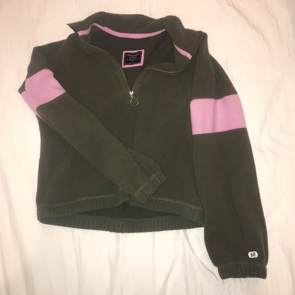 Abercrombie Pullover Quarter Zip - Picture 2 of 3